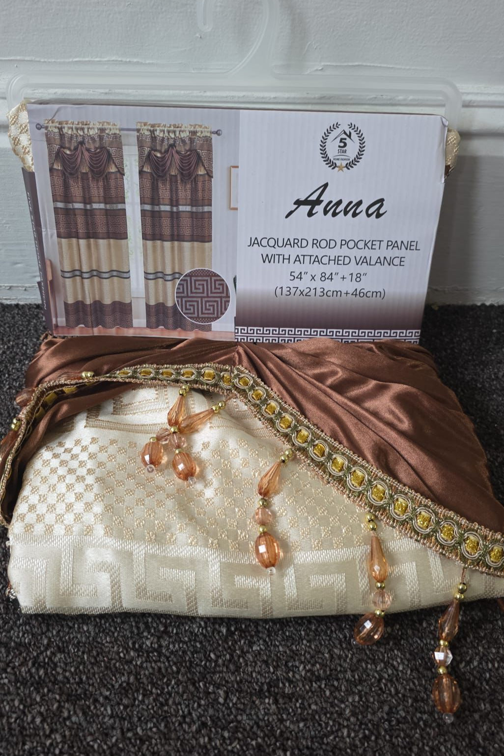 ANNA JACQUARD ROD POCKET PANEL