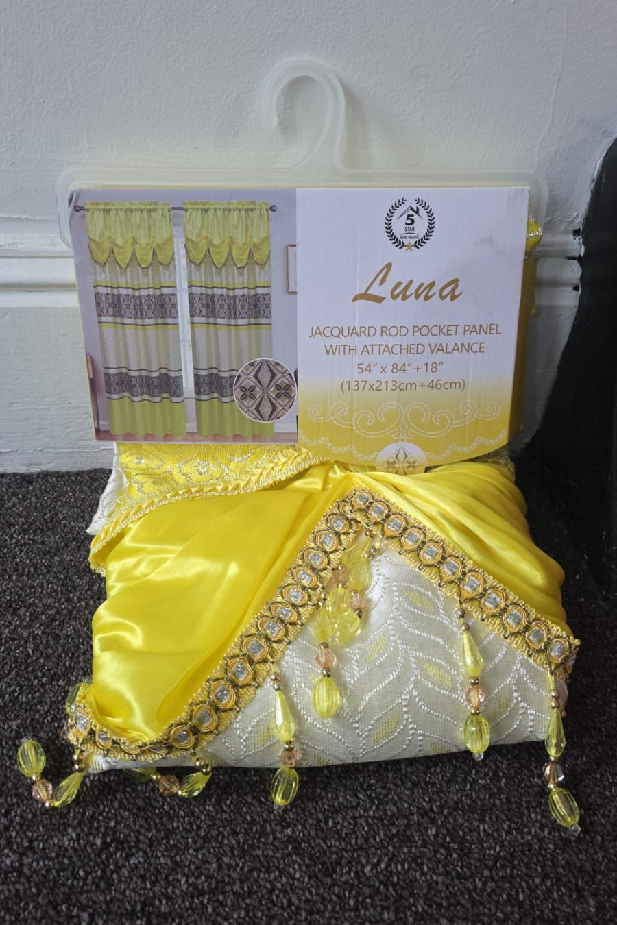 LUNA JACQUARD ROD POCKET PANEL