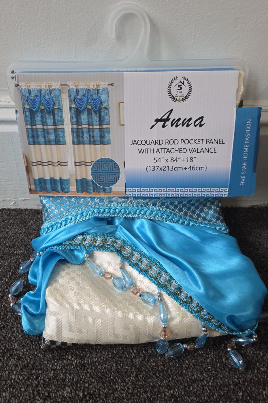 ANNA JACQUARD ROD POCKET PANEL