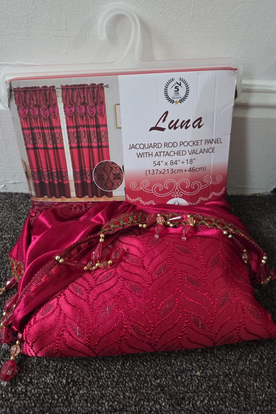 LUNA JACQUARD ROD POCKET PANEL