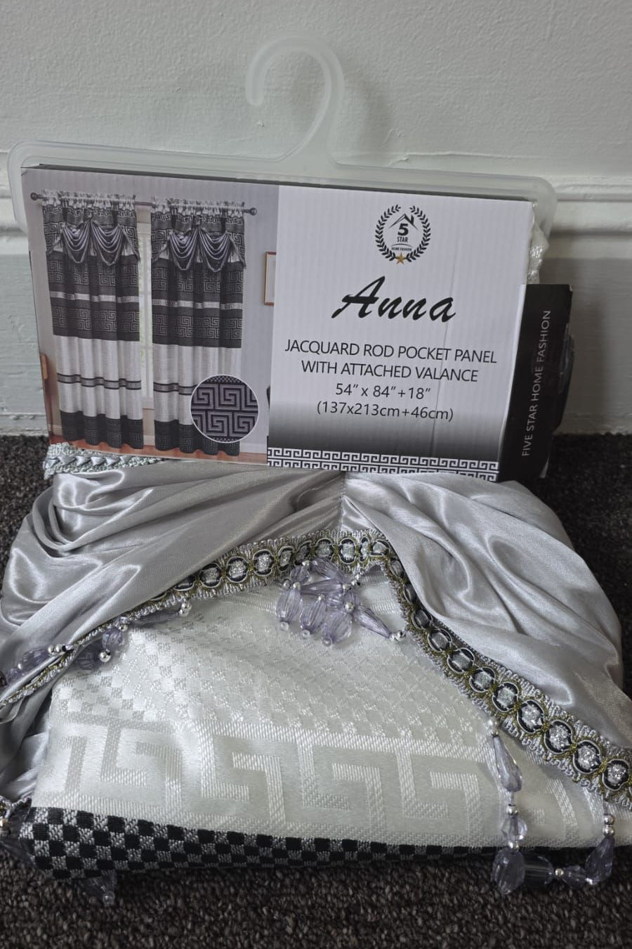 ANNA JACQUARD ROD POCKET PANEL