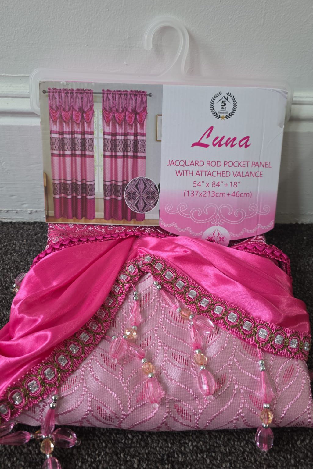 LUNA JACQUARD ROD POCKET PANEL