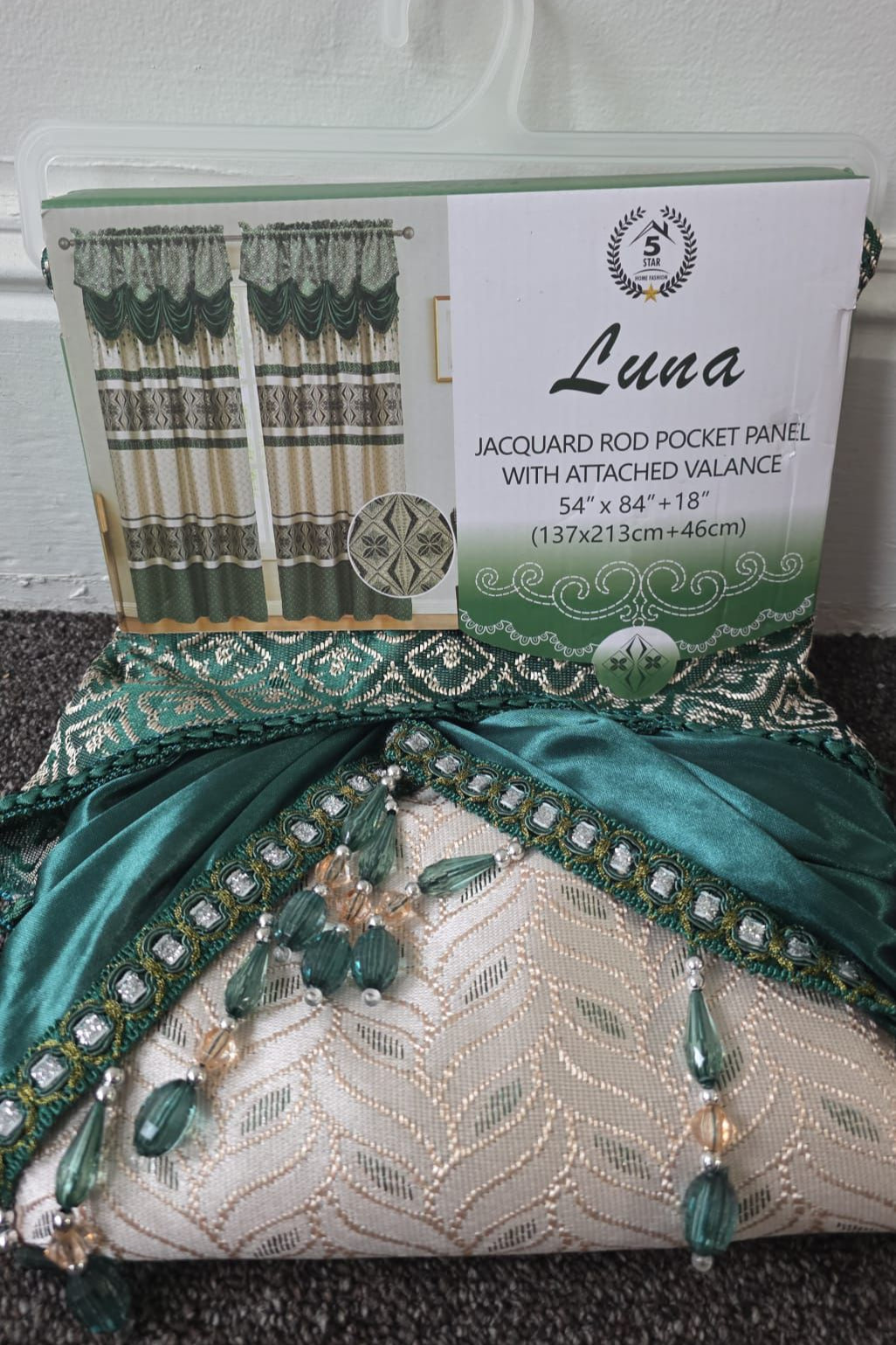 LUNA JACQUARD ROD POCKET PANEL