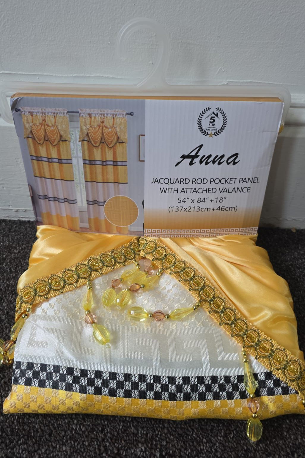 ANNA JACQUARD ROD POCKET PANEL