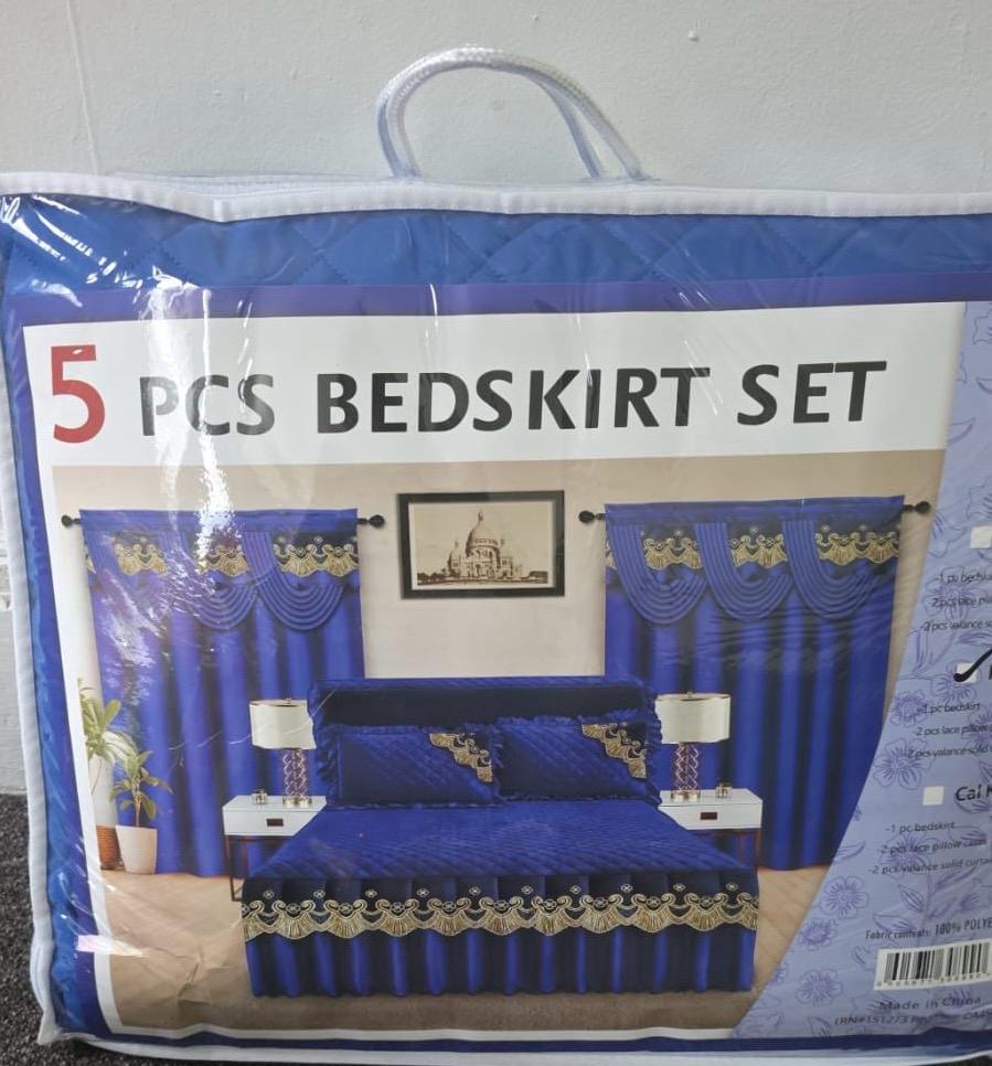 5PCS BEDSKIRT SET