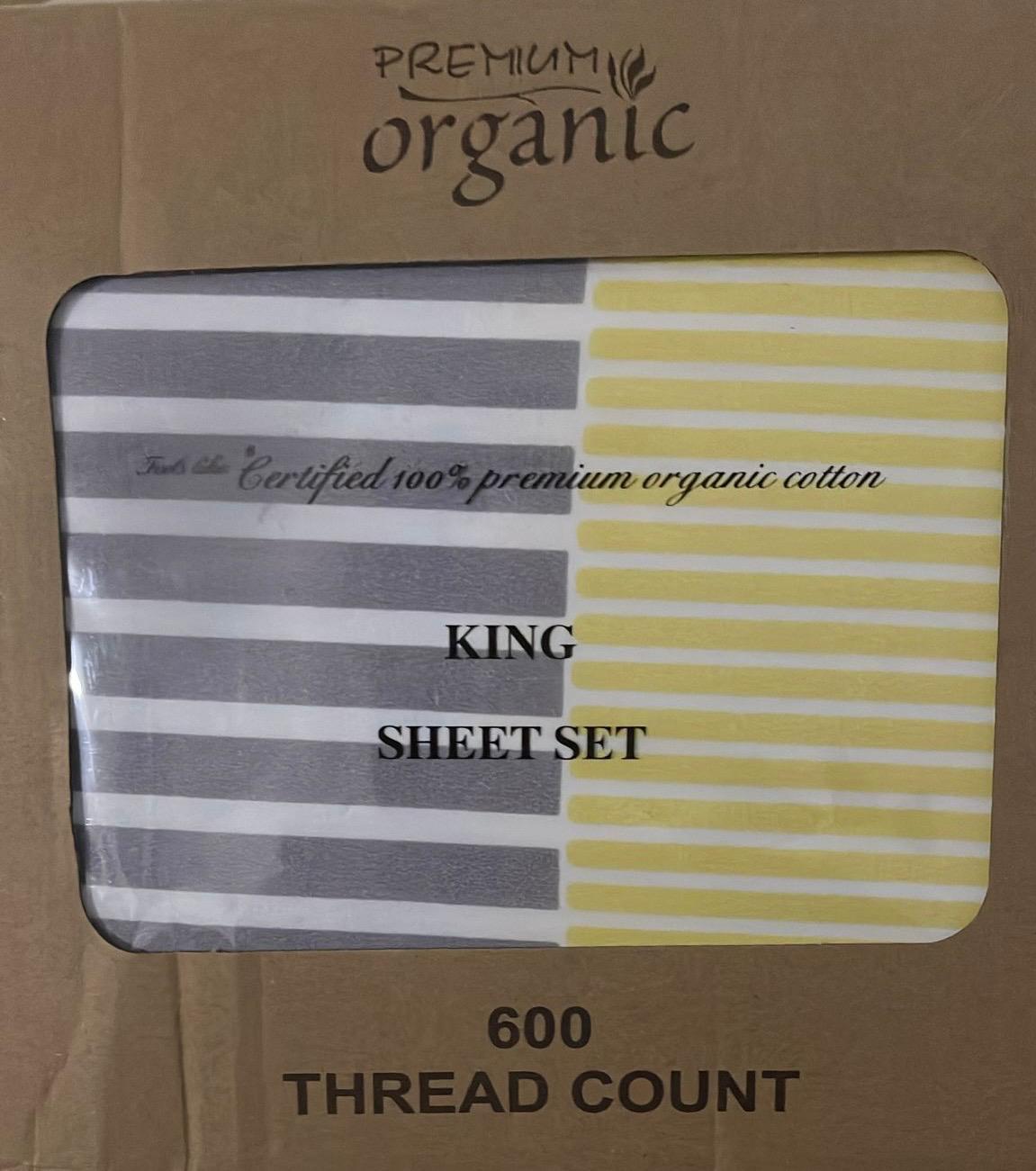 PREMIUM ORGANIC KING SHEET SET