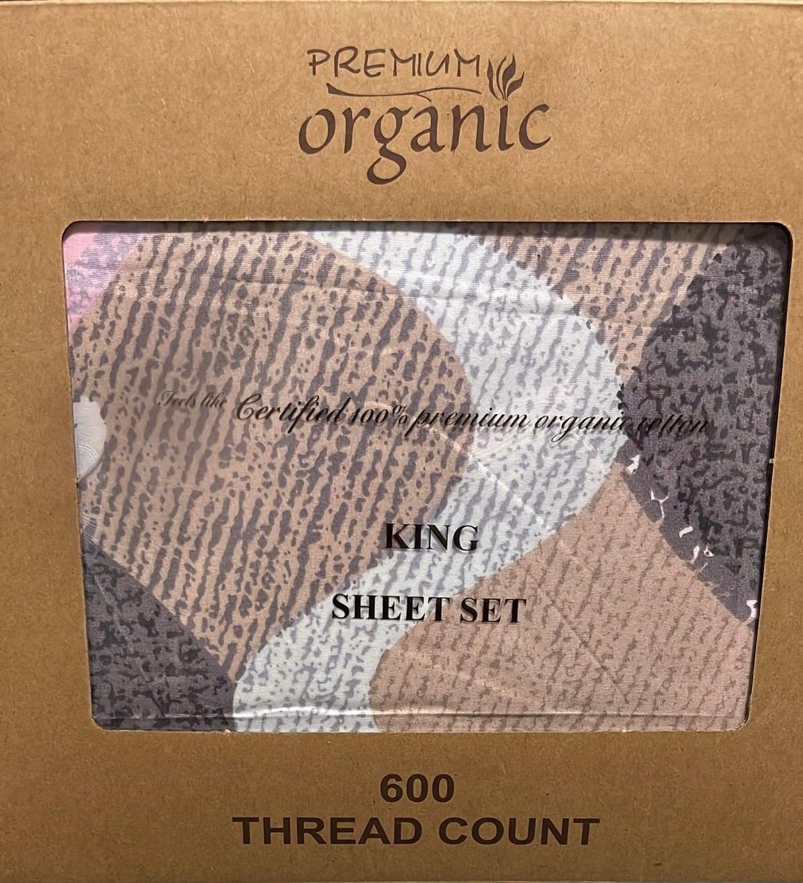 PREMIUM ORGANIC KING SHEET SET