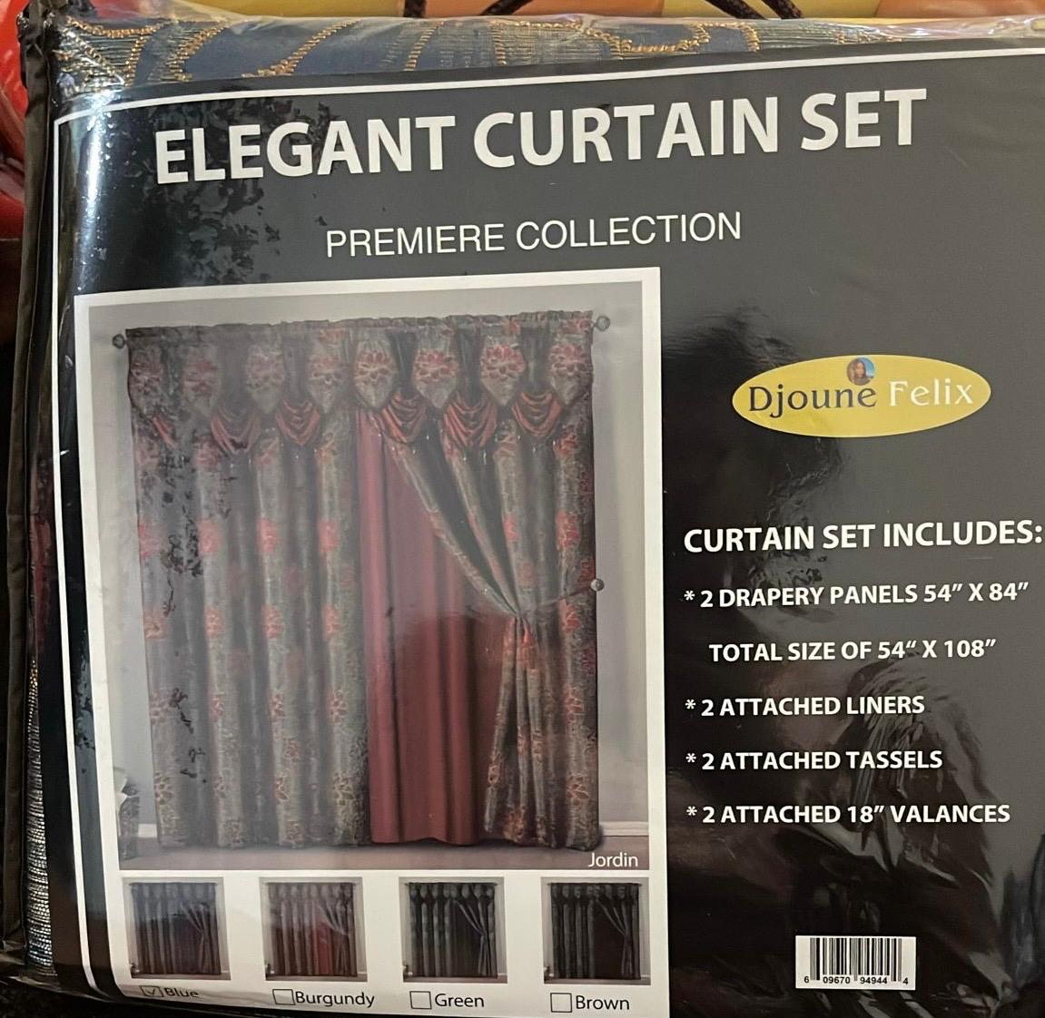 ELEGANT CURTAIN SET